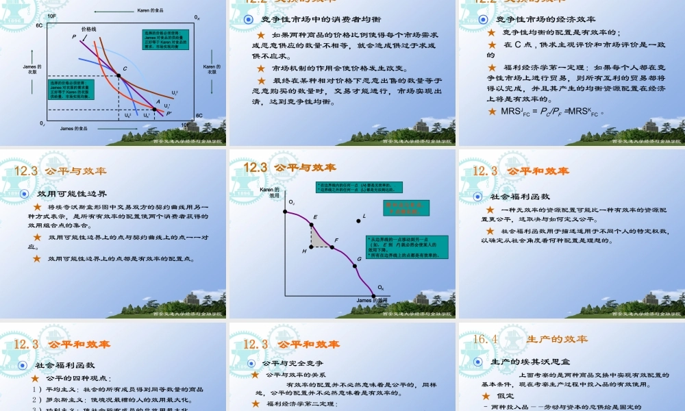 一般均衡理论分析