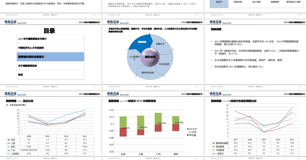 XXXX德翰咨询薪酬调研蓝皮书