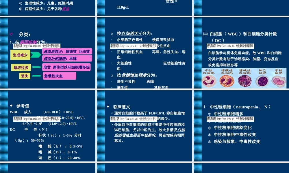 一般血液检查方法分析