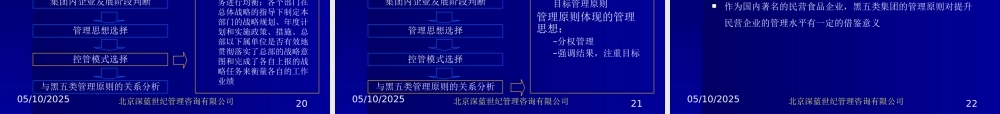 《黑五类(黑芝麻糊)食品集团公司管理组织咨询策划方案》(PPT 47页)