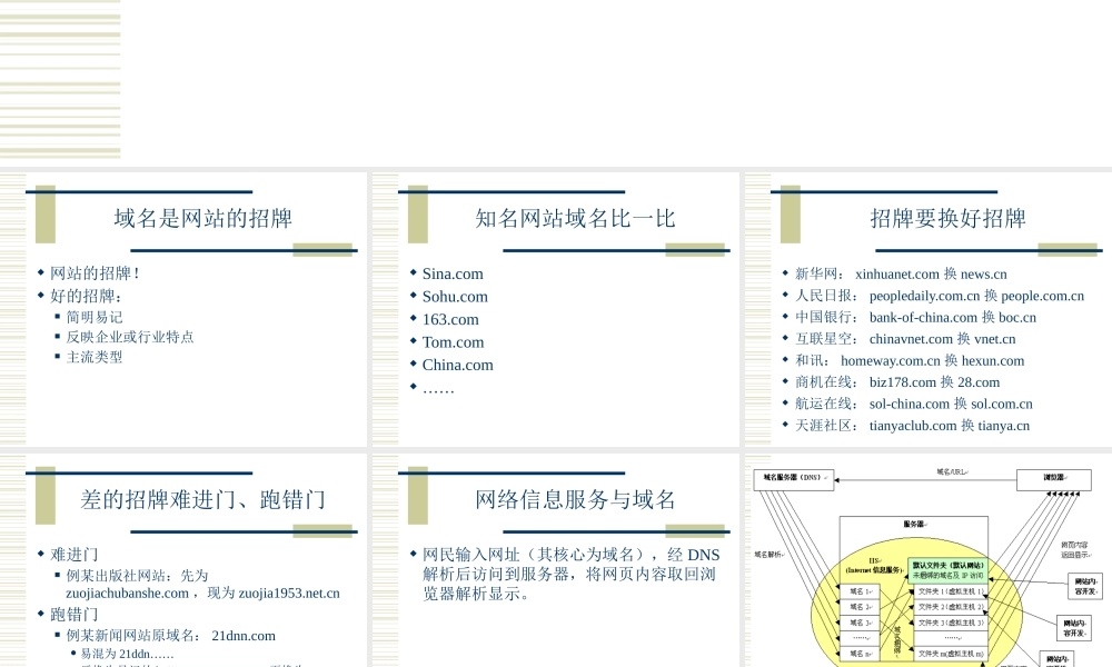 《互联网域名系统》选课说明会