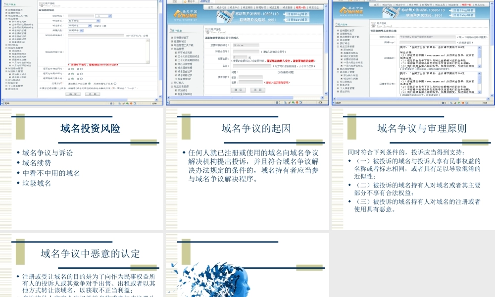 《互联网域名系统》选课说明会