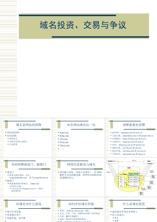 《互联网域名系统》选课说明会