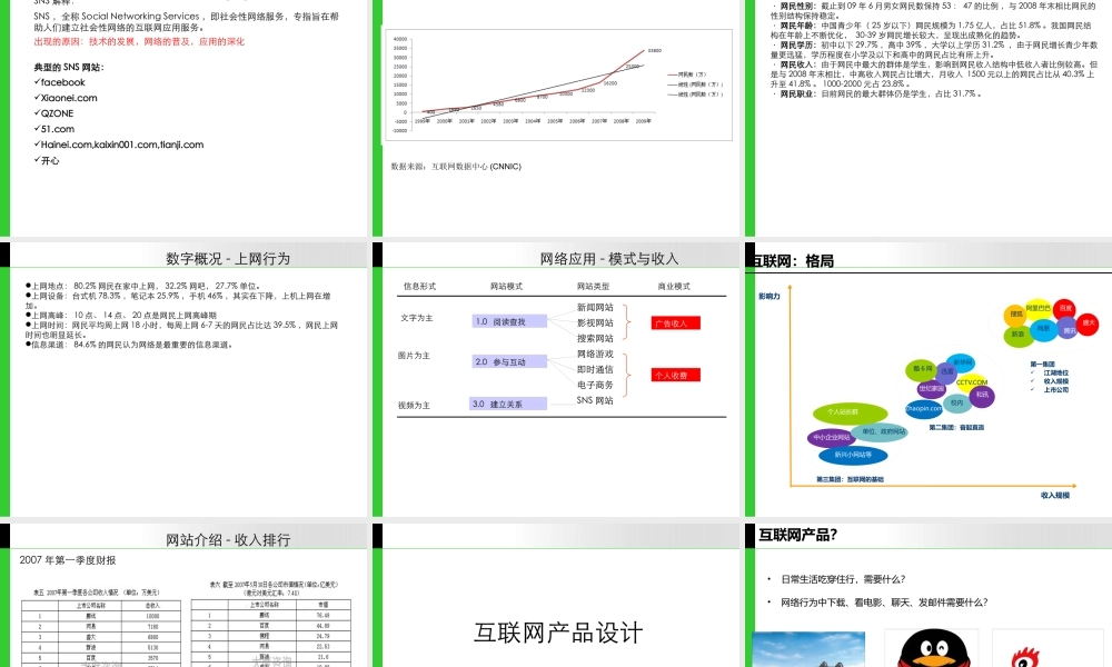 《互联网运营与管理》郝志中培训讲义