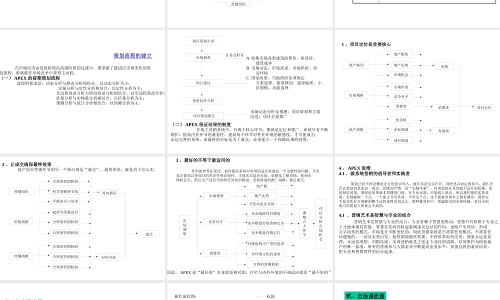 XXXX房产策划房产策划方案(内部)