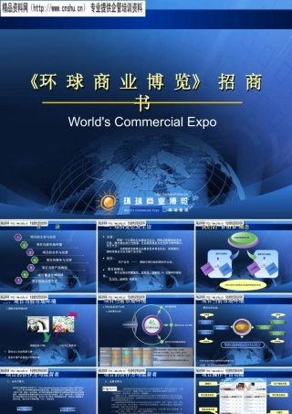《环球商业博览》招商方案