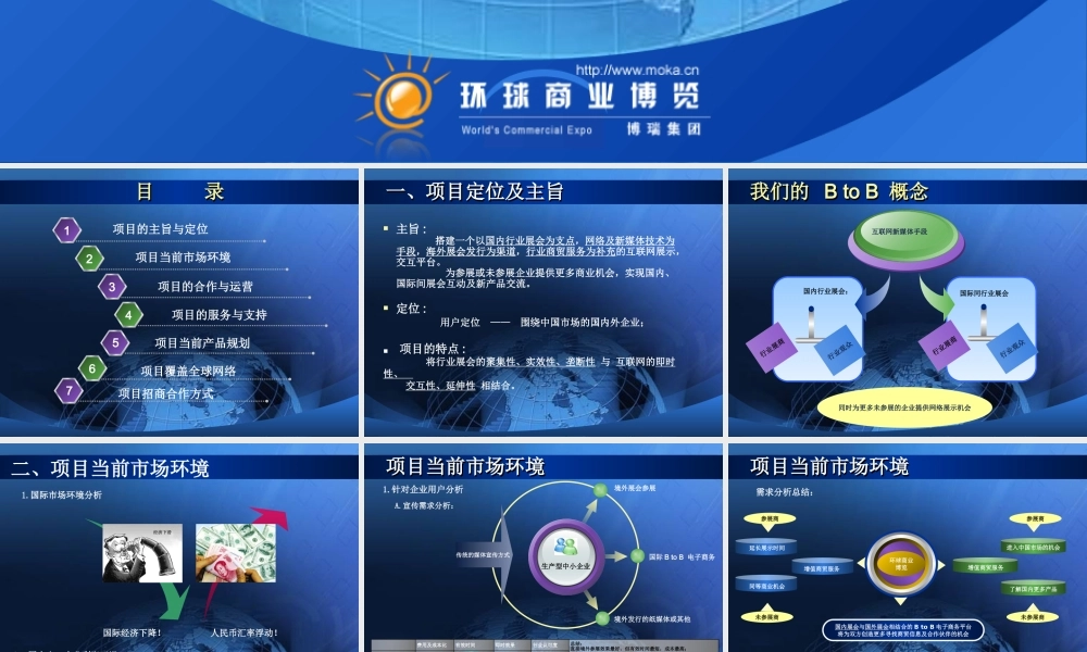 《环球商业博览》招商书