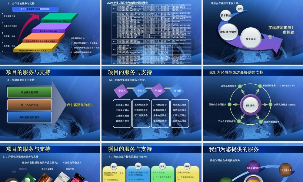 《环球商业博览》招商书
