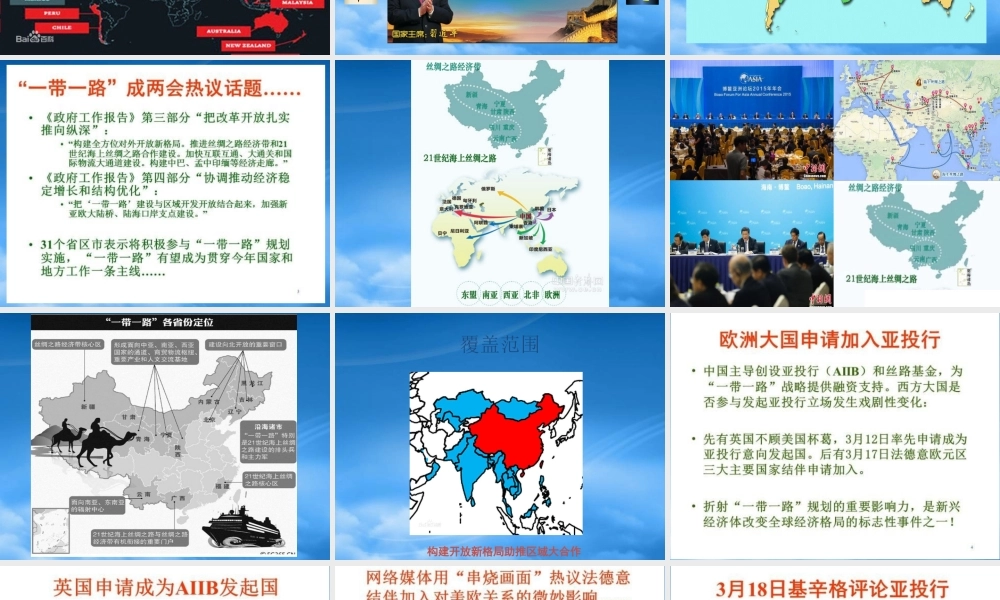 一带一路战略