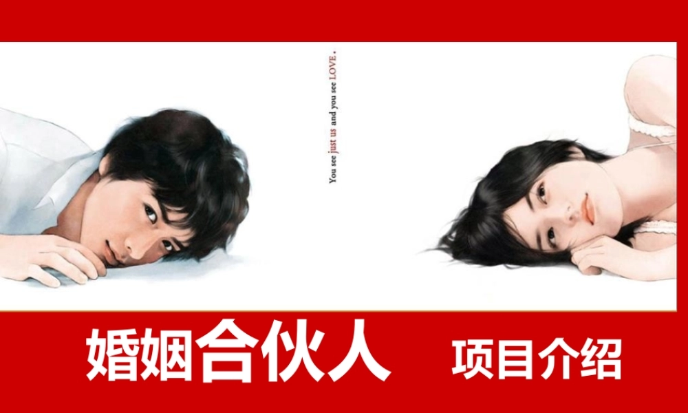 《婚姻合伙人》策划案XXXX0911