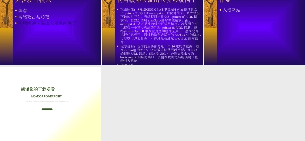 《计算机安全策略部署浙大讲稿》第二十二章 黑客攻击技术
