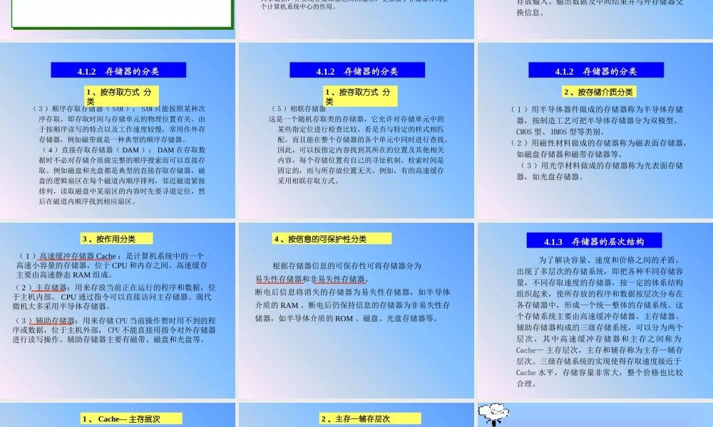 《计算机组织与系统结构》-第4章