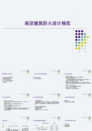 XXXX高层建筑防火设计规范[1]
