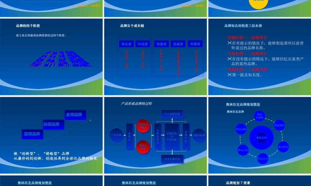 XXXX高端品牌战略规划