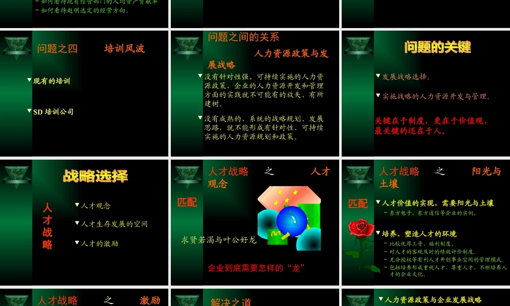 《佳丰公司的人力资源》案例报告