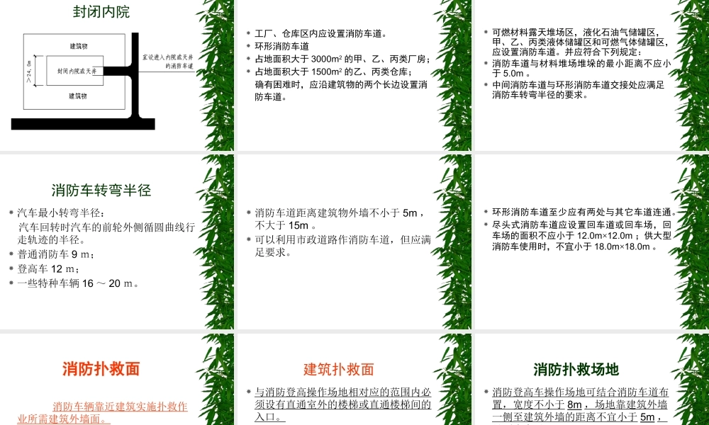 《建规》整合修订及建筑防火设计问题讲义