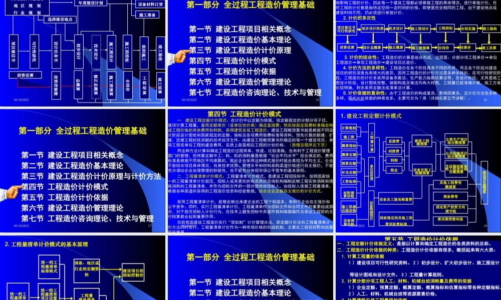 《建设工程造价管理》