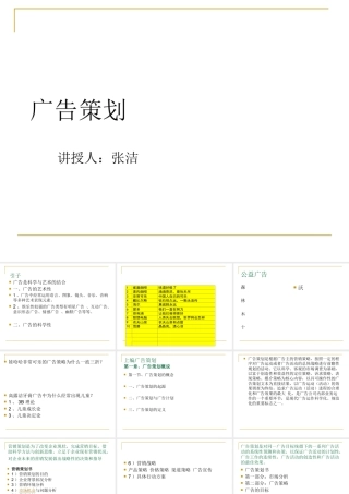 XXXX广告策划与创意