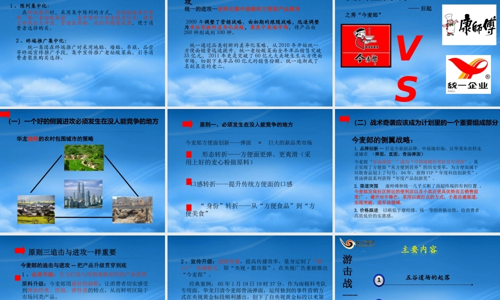 一个行业的四种战略课件