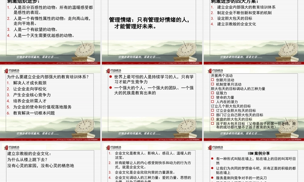 一个企业家的自述