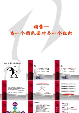 一个团队如何向另一个组织进行销售