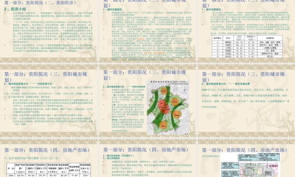 XXXX贵阳花溪杨眉孟关项目可行性研究简析40p