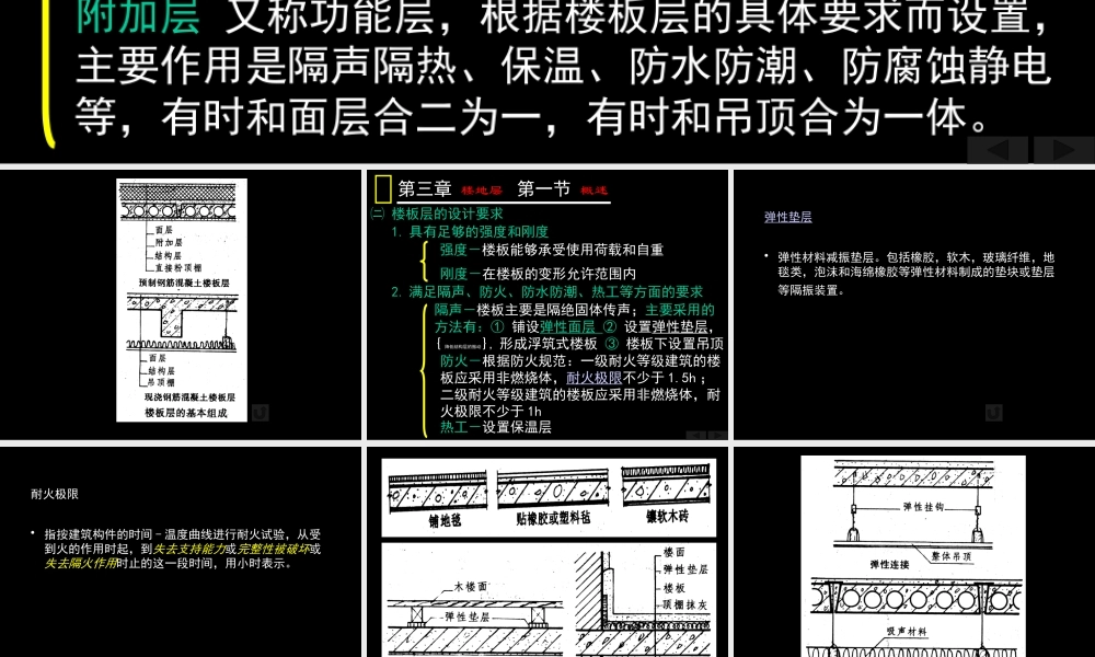 《建筑构造》第三章楼底层