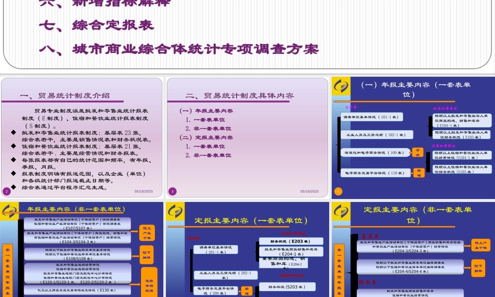 XXXX河南贸经统计制度说明1