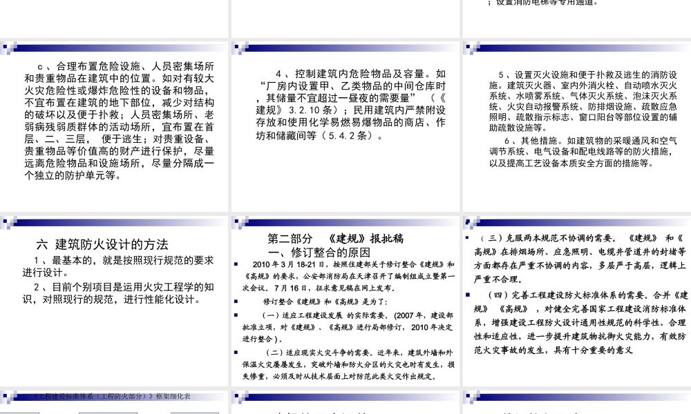 《建筑设计防火规范》报批稿讲稿1(PPT97页)
