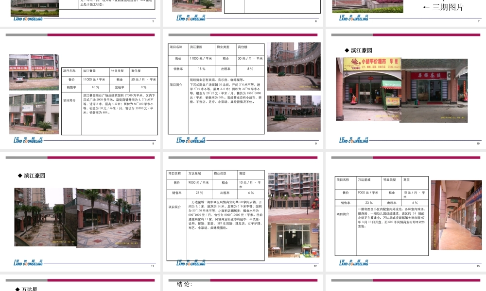XXXX红谷凯旋一期商业街_招商执行纲要