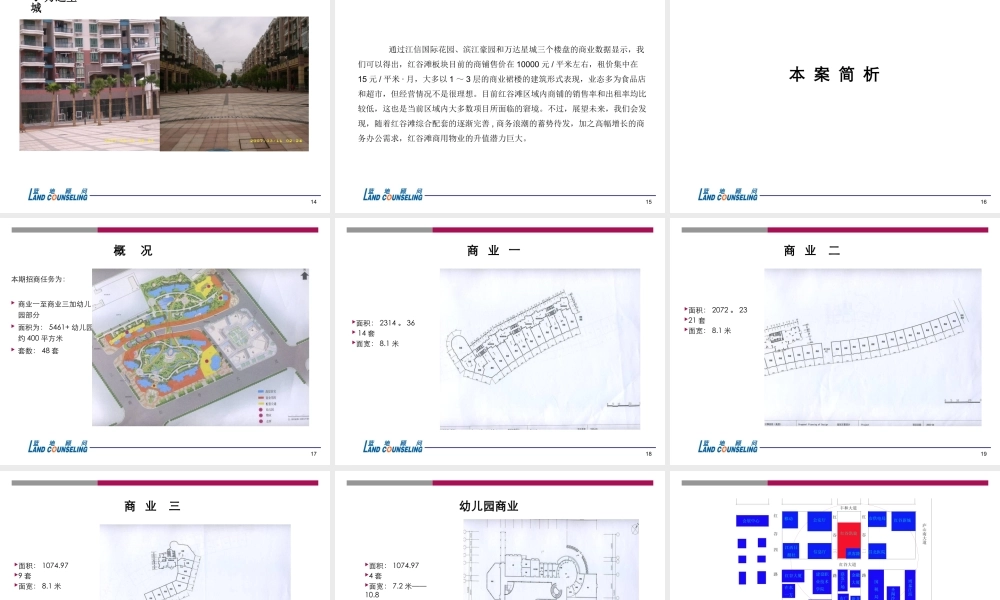XXXX红谷凯旋一期商业街_招商执行纲要
