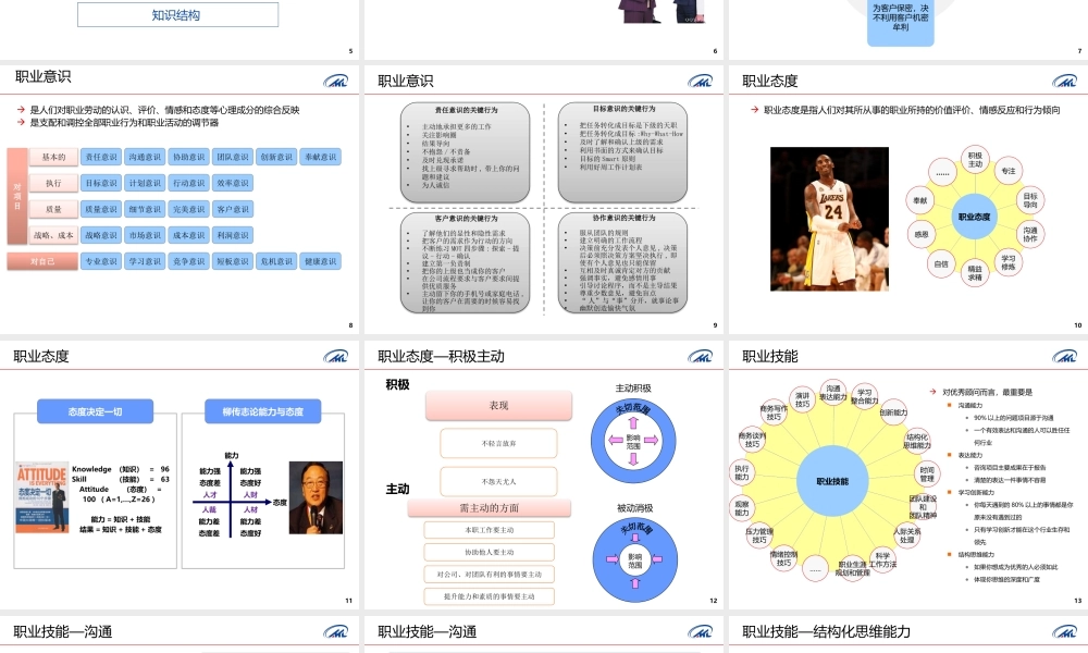 一个咨询顾问的素养