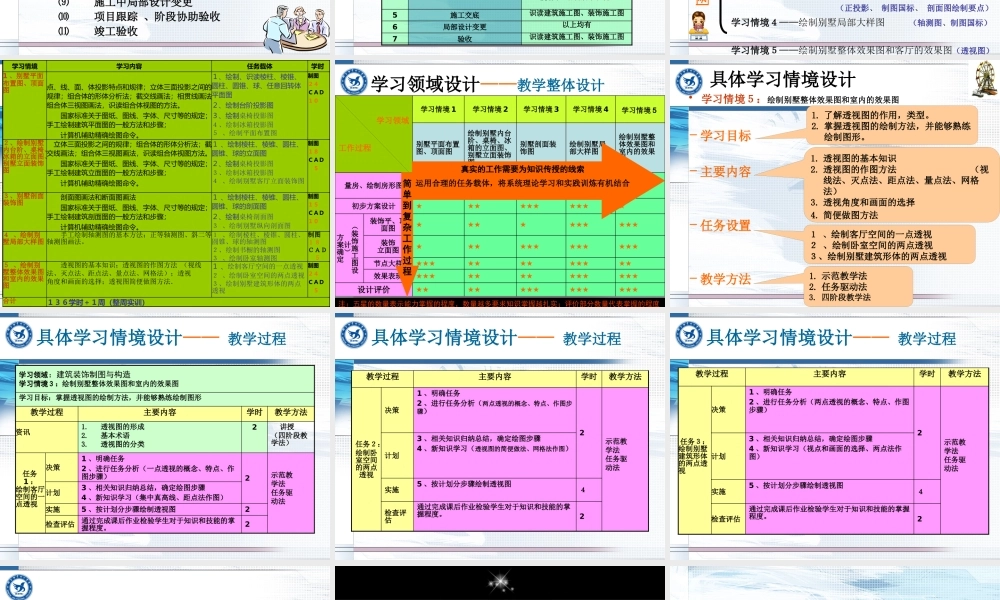 《建筑装饰制图》(姜丽)
