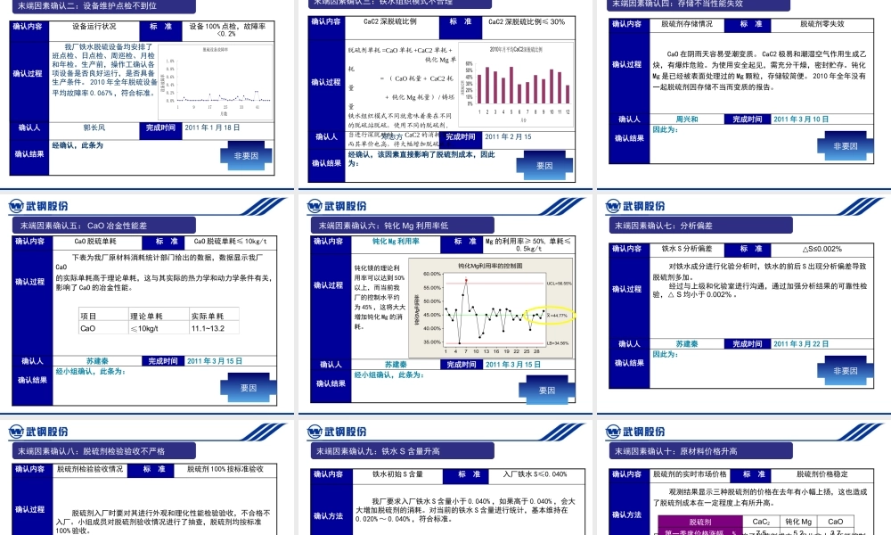 《降低铁水脱硫成本》