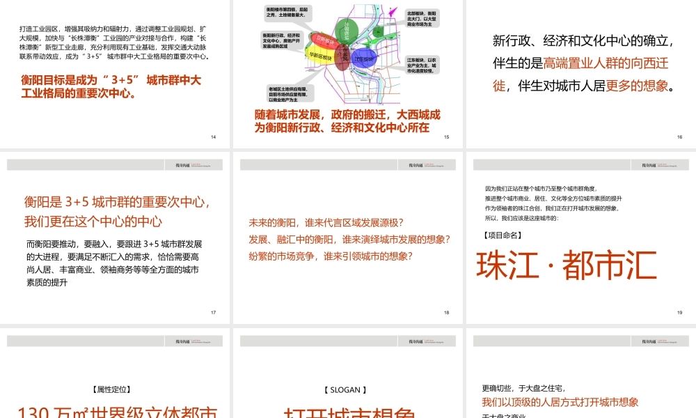 XXXX湖南衡阳锦绣东城整合推广策略提报