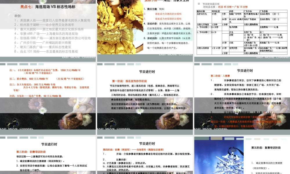 《今天谁签约》策划方案(最新)