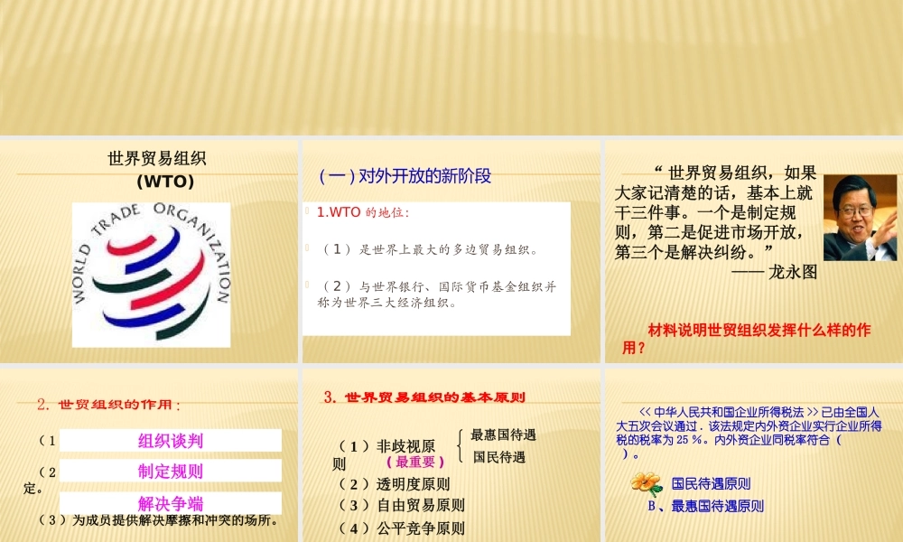 XXXX积极参与国际经济竞争与合作