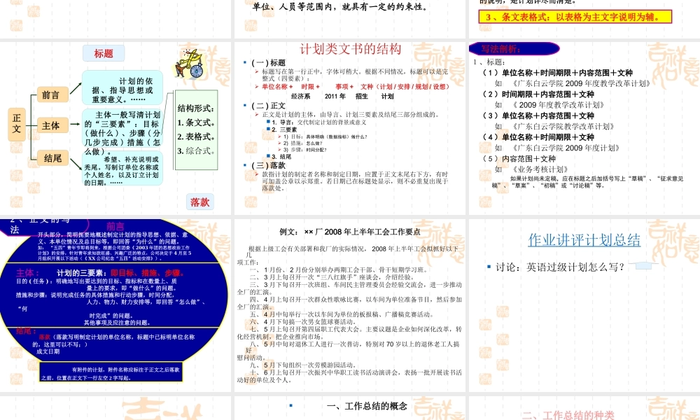 XXXX计划总结述职报告