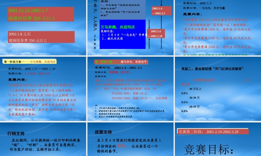 一季度企划方案(宣导稿)