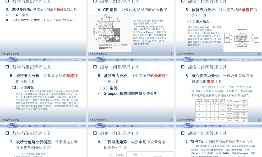 《经理人工具与方法》XXXX_工具与方法综述