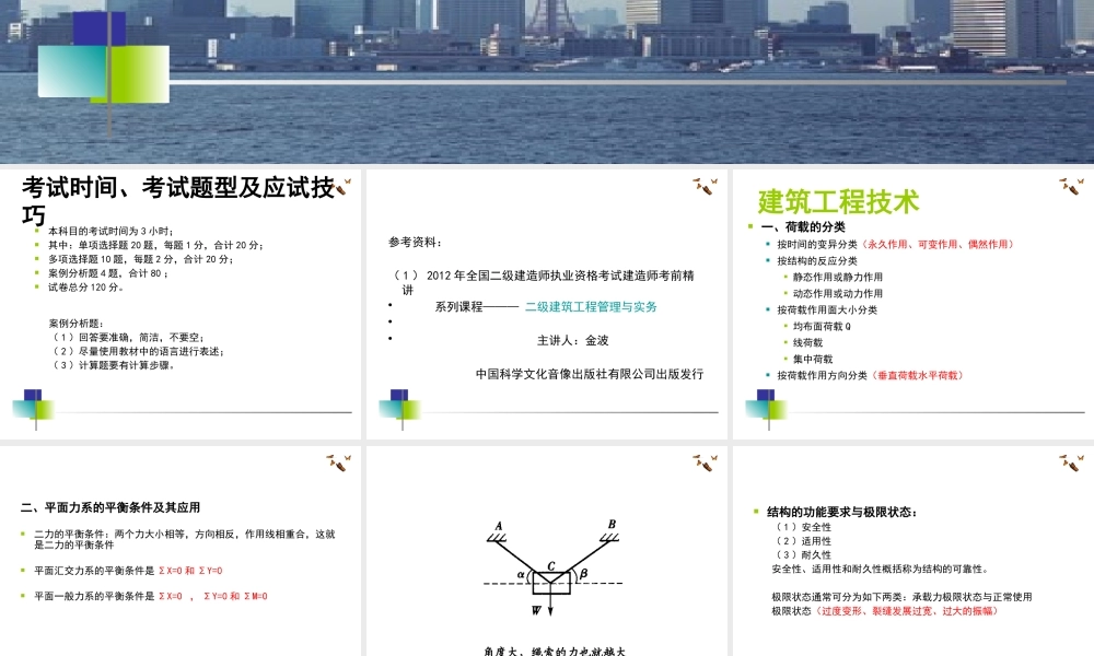 XXXX建筑工程管理与实务(绝对重点)