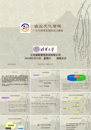 一力管理咨询项目企业文化培训(ppt 52)