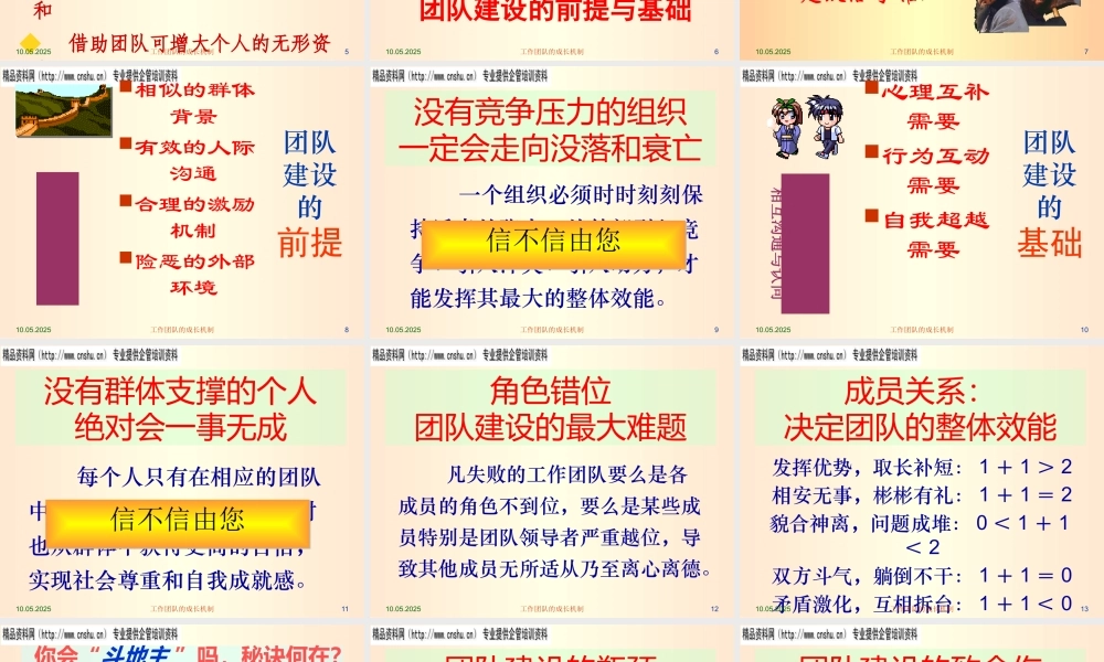 一流团队建设必备指南