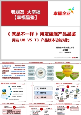《就是不一样》用友U8VST3产品版本功能对比2