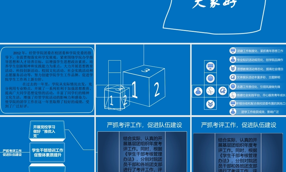 XXXX经管团委工作总结
