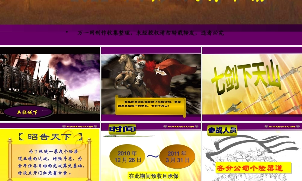 XXXX开门红竞赛方案团队奖励版18页