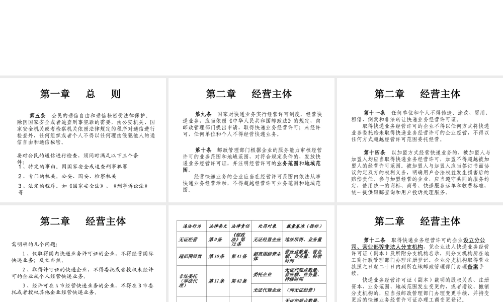 《快递市场管理办法》相关解读