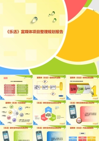 《乐活》富媒体项目整理规划报告