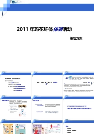 XXXX玛花客户体验活动方案46