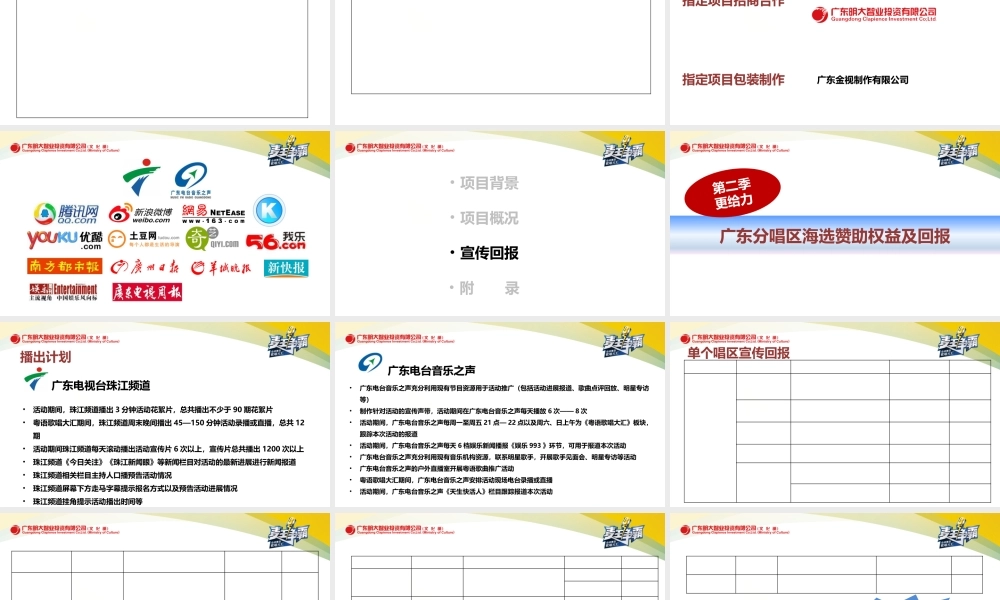 XXXX麦王争霸招商合作方案最新版本